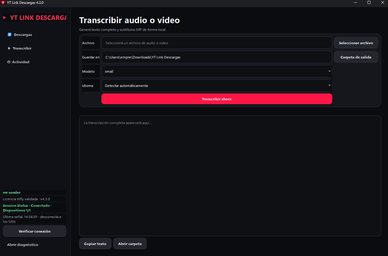 YT Link Downloads 4.3.0 — More stable, complete and fast